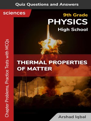 cover image of Thermal Properties of Matter Multiple Choice Questions and Answers (MCQs)